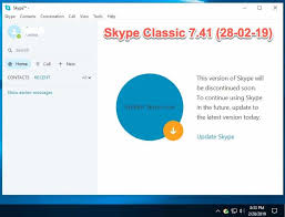 Download this app from microsoft store for windows 10, windows 10 mobile, xbox one. Download Skype Classic 7 41 0 101 7 40 0 104