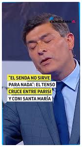 📌 En un nuevo capítulo de #ElCandidato, Franco Parisi protagonizó un tenso  intercambio con la periodista Constanza Santa María, tras cuestionar las  cifras expuestas sobre el consumo de marihuana. 💬 "Está mal