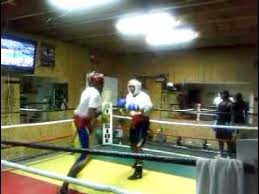 Pro boxer Ladell Williams sparring "Slo Motion"