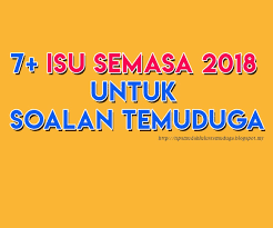 *di pasar lembah binjai, kubang kerian*. Soalan Isu Semasa Temuduga Spa Viral Blog V