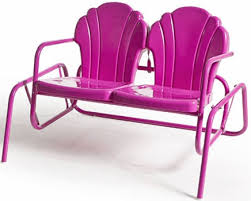 Buy industrial chairs chairs from cult furniture, a range of unique, metal, rustic contemporary industrial seats in choice of colours. Parklane 1950s Style Tretro Metal Glider For Two