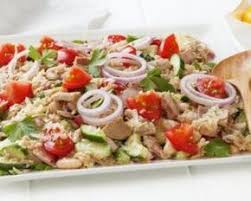 Recette De Salade Light De Thon Froid Tomates Et Concombres Recette Recette Salade Salade Thon Salade