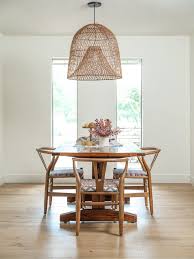 Bohemian Dining Room By Sarah Fultz Interiors In 2020 Minimalist Dining Room Dining Dining Table Chairs
