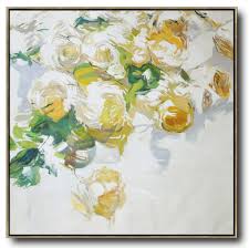 Abstract Flower Oil Painting Lx40a Oil Painting Flowers Abstract Flowers Abstract Artists