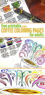 Comb coloring pages for free. Free Printable Coloring Pages For Adults Coffee Cups Moms And Crafters