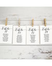 Brilliant Wedding Seating Chart Template 6 Free A Head Table