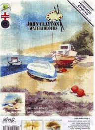 Advanced cross stitch is a design site supporting independent artists we offer original patterns only available here. High Quality Lovely Counted Cross Stitch Kit Fishing Boats Boat On Shore Seaside Beach Package Aliexpress