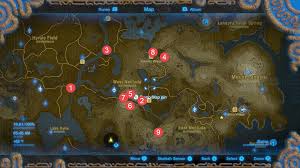 Check out this list / guide about field areas in dbz kakarot! Zelda Breath Of The Wild All Shrine Locations And Maps Nintendo Life