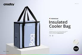 Insulated Cooler Bag Mockup Set In 2020 Cooler Bag Bag Mockup Mockup