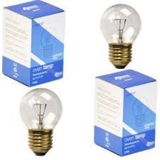 4yourhome 2 Pk Ge Type Appliance Oven Refrigerator Bulbs 40 Watt Medium Base E27 High Temp Walmart Com Walmart Com