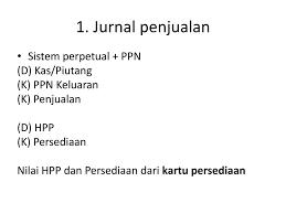 Namun kedua belah pihak harus memiliki dokumen resmi dan sah untuk mencatat ppn masukan dan keluaran yang sudah menjadi kewajibannya ini. Jenis Transaksi Jurnal Khusus Ppt Download