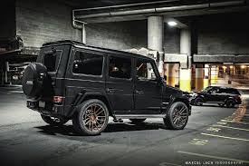 Benz G63 Black Gold Wheels