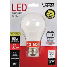 Wiring tips and helpful tools to connect strips to power included inside! Feit Electric 12 Volt A19 E26 Medium Led Bulb Warm White 60 Watt Equivalence 1 Pk Ace Hardware