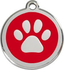 Hondenbelasting is de belasting die u betaalt voor het hebben van een hond. Red Dingo Hondenpenning 30 Mm Bol Com