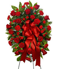 Young people and lovers often take help of red flowers to express their love for their beloved.red flowers are the most vibrant and exciting flowers to plant in your garden as they will surely turn every one heads, making your flower garden a show stopping masterpiece. Red Flower Standing Spray At From You Flowers