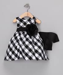 Black And White Gingham Dress Toddler Black White Gingham Dress Infant Toddler Girls Zulily Kids Outfits Baby Girl Dresses Baby Girl Fashion