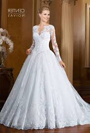 Romantic Ball Gown Drop Waist Long Sleeve Tulle Lace Wedding Dress Bridalgown Ballgown Ball Gown Wedding Dress Drop Waist Wedding Dress Popular Wedding Dresses