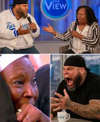 The moment Whoopi shouted “CUT IT! GET HIM OFF MY SET!”—it was already too  late. Tyrus had torn through The View's echo chamber like a wrecking ball,  and the cameras caught every