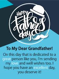 Download You Deserve It Happy Father S Day Card For Grandfather Birthday Greeting Cards By Davia Fathers Day Wishes Quotes For Grandfather Day Wishes