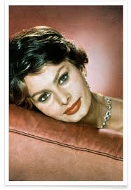 Sophia Loren In The Sixties Poster