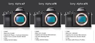 The Sony A7 Series Which Model Suits You Best B H Explora