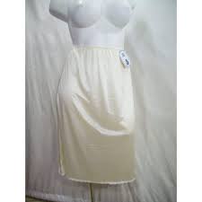 Heavenly Shapewear Style 9130x Satin Half Slip 26 Inch Length Size 2x Ivory Nwt