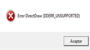 Reparar Error Direct Draw DDERR UNSUPPORTED - YouTube