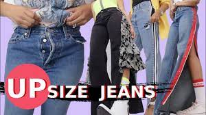 What's the best way to stretch your pants? 4 Really Cool Ways To Make Jeans Bigger Upsize Jeans Youtube