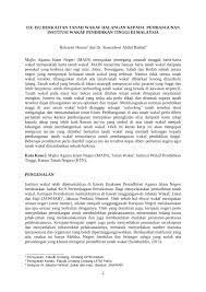 Ianya telah dilancarkan pada 6 september 2013 oleh yab timbalan perdana menteri malaysia. Pdf Isu Isu Berkaitan Tanah Wakaf Halangan Kepada Pembangunan Institusi Wakaf Pendidikan Tinggi Di Malaysia