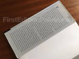 First Edition Criteria And Points To Identify The Lightning Thief By Rick Riordan