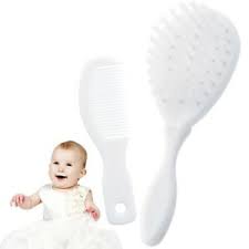You can use simple household items to clean your hair brushes instead of fancy hair brush cleaners. Newborn Hair Brush Comb Soft Gentle Nylon Bristle Head Clean Massager Baby 5057502692153 Ebay