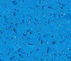 Stain, heat and scratch resistant. Custom Crystal Light Blue Quartz Countertops Gs1813 Gs Quartz Stone