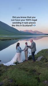 Stunning Scottish Highlands Sunrise Wedding by the Loch