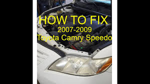 A higher number means you can expect more significant problems. How To Fix Toyota Camry Speedometer Not Working 2007 09 Youtube