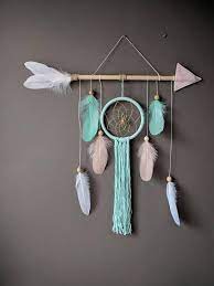 Arrow Nursery Dream Catcher Large Baby Mobile Large Arrow Wall Hanging Baby Shower Gift Dream Catcher Nursery Arrow Nursery Dream Catcher