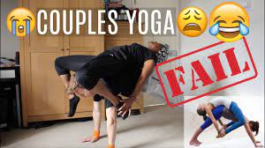 These five yoga poses are great for 2 people who are looking to bond through easy yoga positions. Funny Couples Yoga Challenge Youtube