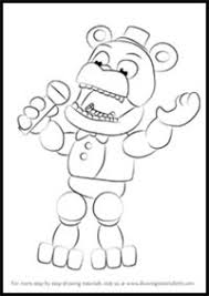 So many people asked me if i could do another version of freddy from five nights. How To Draw Five Nights At Freddy S Video Game Characters Drawing Tutorials Cartoons How To Draw Five Nights At Freddy S Illustrations Lessons