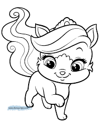 Disney Palace Pets Printable Coloring Pages Disney Puppy Coloring Pages Animal Coloring Pages Halloween Coloring Pages