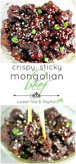 30 Minute Crispy Sticky Mongolian Beef Recette Recettes De Cuisine Cuisine Asiatique Recette Boeuf