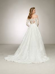 Pronovias Digna Wedding Dresses Lace Wedding Dress With Sleeves Fairy Tale Wedding Dress