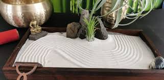 Amazon's choice für zen garten sywan zen garden, mini meditation rock und sand garden mit rechen für home office entspannung und meditation 8,4 x 6,7 x 0. Zen Garten Helfen Dir Bei Der Meditation Und Entspannung