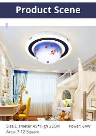 Ceiling Lamp Girl Bedroom Lamp Boy Child Lamp Eye Protection Led Simple Modern Creative Cartoon Room Rotating Ceiling Lamp Bedroom Lamps Ceiling Lamp Lamp Eye