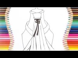 تعلم رسم فستان سهل للمبتدئين رسم سهل تعليم الرسم للمبتدئين رسومات سهلة بالرصاص youtube in 2020 youtube