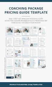 —————————— coaching package pricing guide template 22 pages in canva format us letter and a4 sizes —————————— calling all coaches: Coaching Package Template Productive And Free Coaching Business Client Experience Business Template