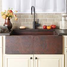 Get 5% in rewards with club o! Pinnacle Modern Copper Farmhouse Kitchen Sink Native Trails