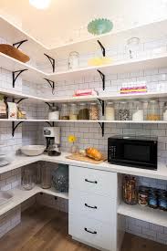Wire Frame Pantry Shelves Kitchen Transitional With Black Shelf Brackets Modern Multipurpose Can Kitchen Wall Panels Kitchen Tiles Design Shelf Brackets Modern