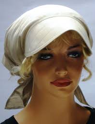 Kopftuch mit Schirm Sommerhut Chemo Cabriotuch Alopezie beige brombeer rot  hellgrün lila schwarz Sonnenhut Sommermütze Cup DamenSchirmmütze