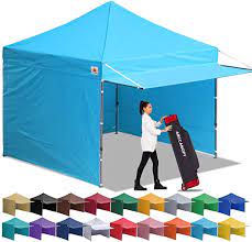 Amazon Com Abccanopy Canopy Tent 10 X 10 Pop Up Instant Shelters Commercial Portable Market Canopies With Matching Sidewa Canopy Tent Pop Up Canopy Tent Tent