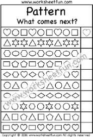 Pattern Free Printable Worksheets Pattern Worksheets For Kindergarten Free Printable Worksheets Pattern Worksheet