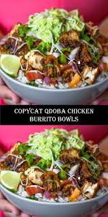 Copycat Qdoba Chicken Burrito Bowls In 2020 Qdoba Chicken Recipe Qdoba Burrito Bowl Recipe Qdoba Recipe